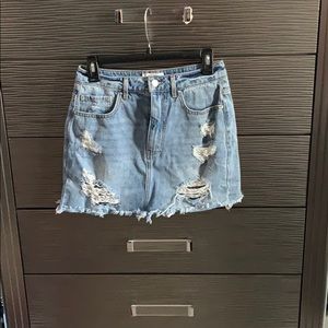 Jean skirt